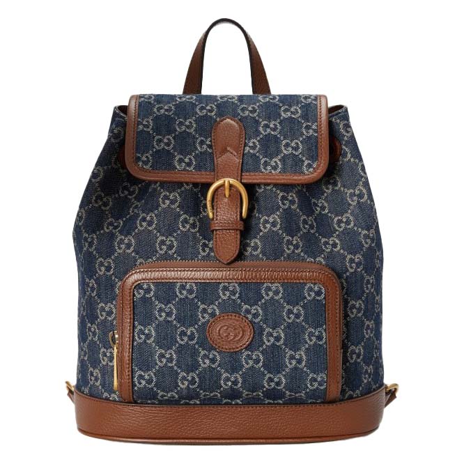 GUCCI BACKPACK WITH INTERLOCKING&G 674147 （30*26.5*13cm）